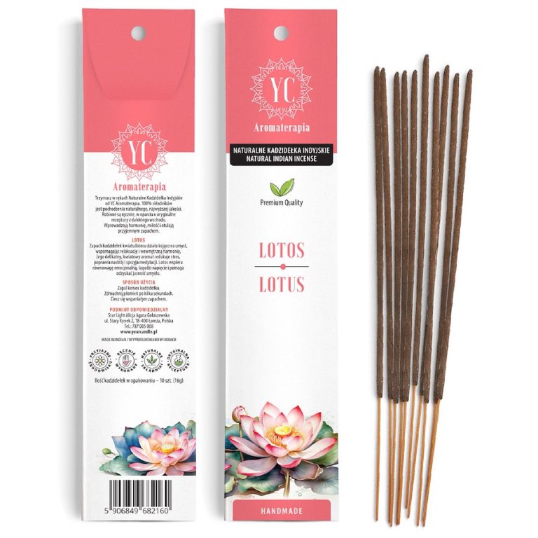 KADZIDEŁKA INDYJSKIE LOTOS (10 szt.) 16 g - YOUR CANDLE