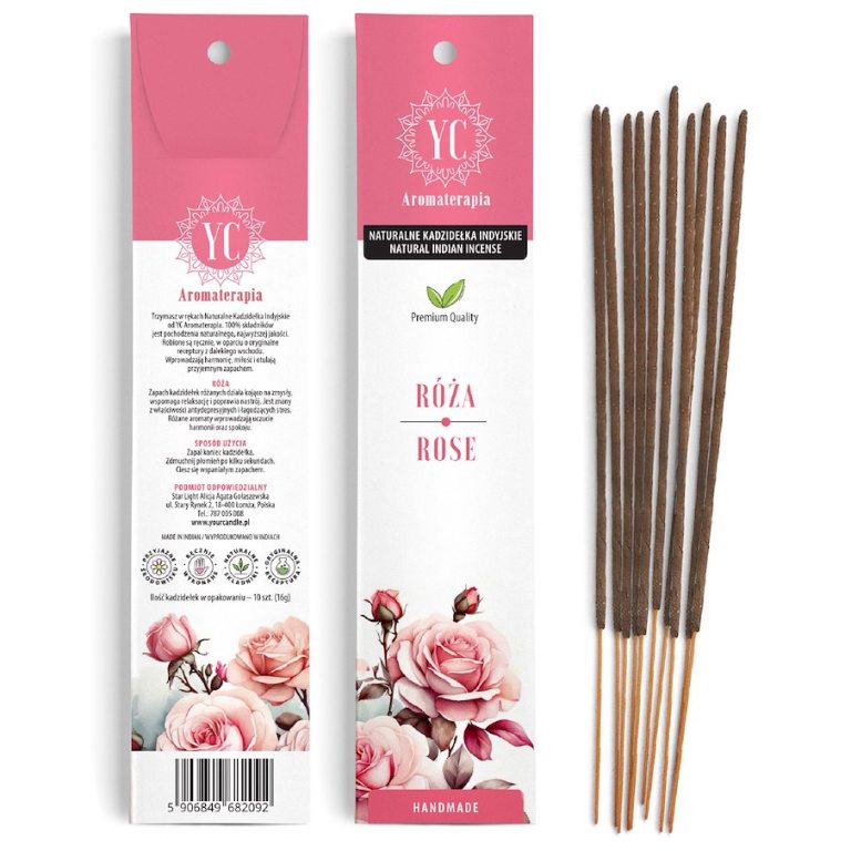 KADZIDEŁKA INDYJSKIE RÓŻA (10 szt.) 16 g - YOUR CANDLE
