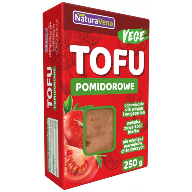 TOFU POMIDOROWE 250 g - NATURAVENA