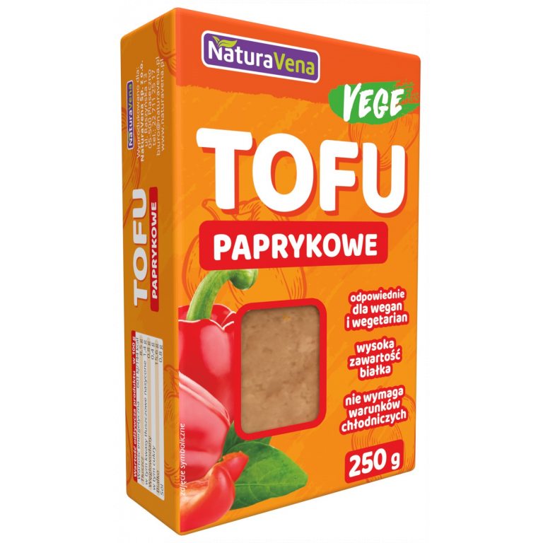 TOFU PAPRYKOWE 250 g - NATURAVENA