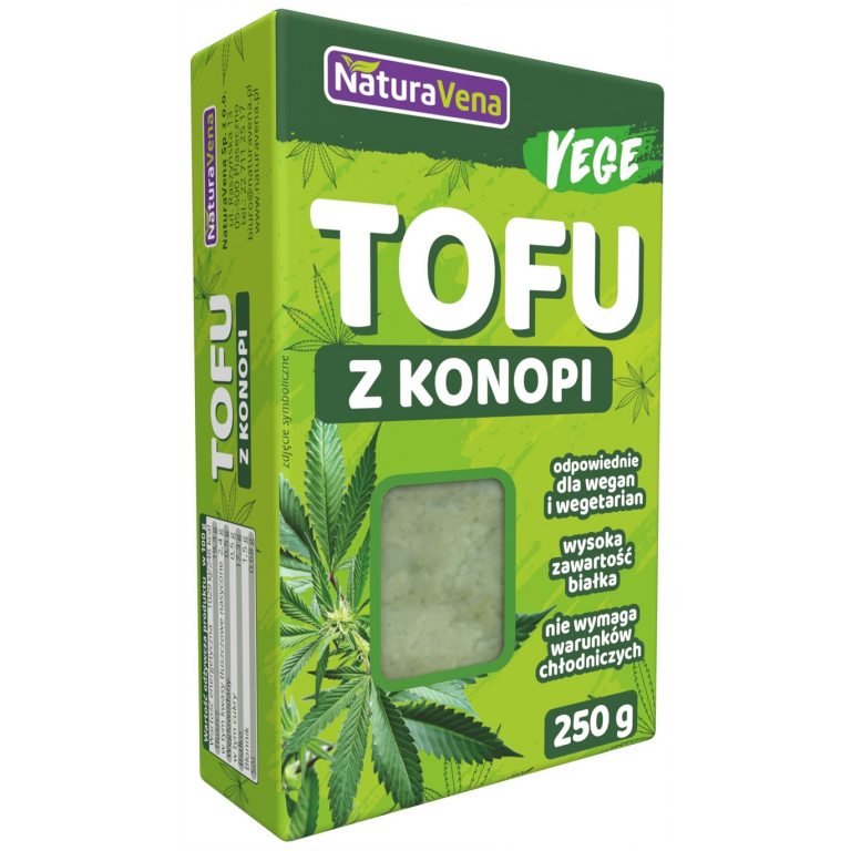 TOFU Z KONOPI 250 g - NATURAVENA