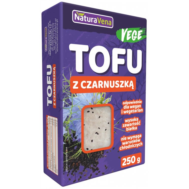 TOFU Z CZARNUSZKĄ  250 g - NATURAVENA