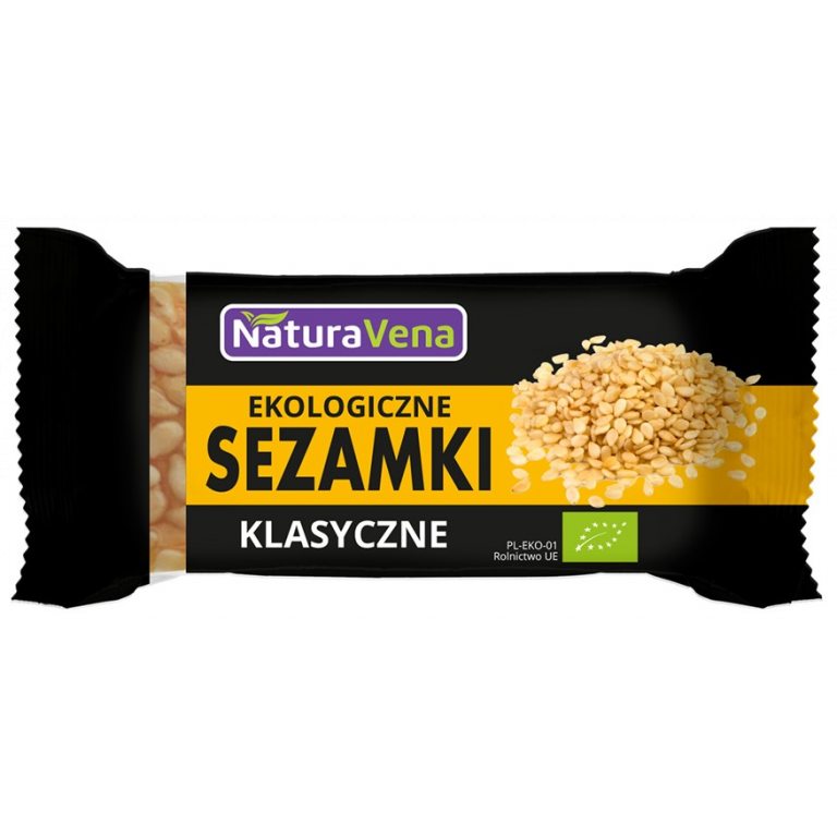 SEZAMKI KLASYCZNE BIO 27 g - NATURAVENA