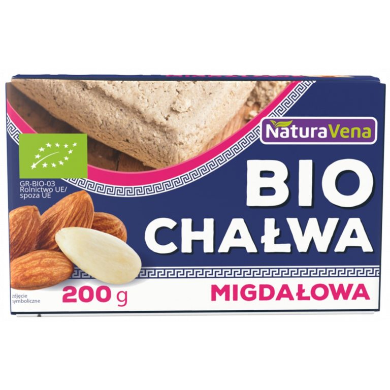 CHAŁWA Z MIGDAŁAMI BIO 200 g - NATURAVENA