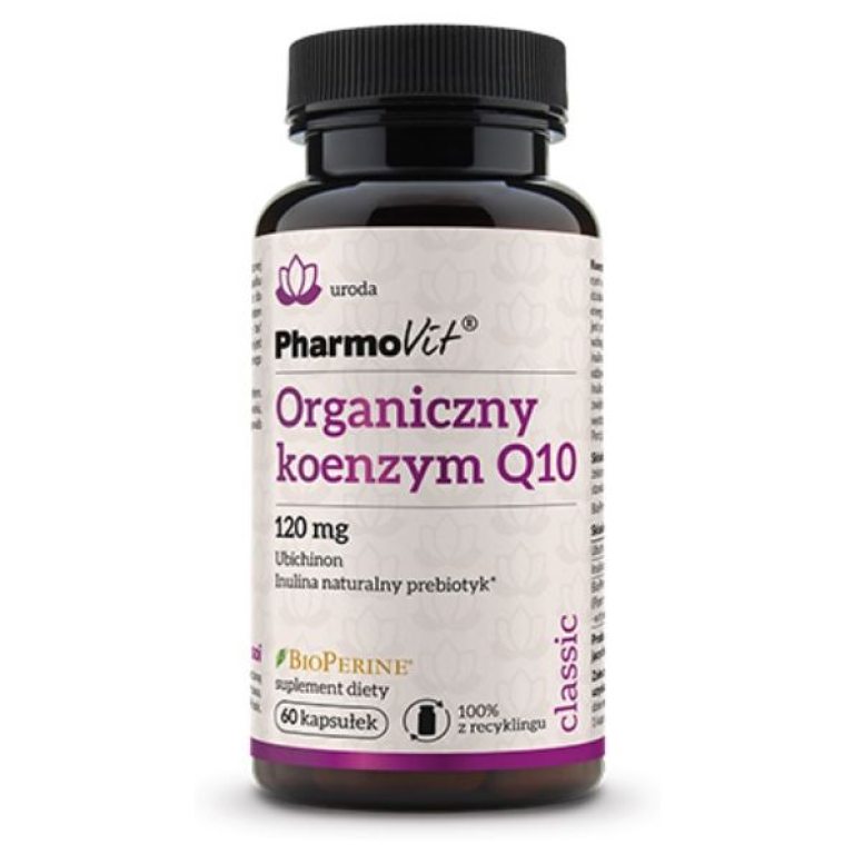 KOENZYM Q10 (120 mg) BEZGLUTENOWY 60 KAPSUŁEK - PHARMOVIT (CLASSIC)