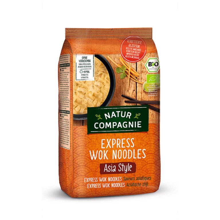 MAKARON (SEMOLINOWY) WOK W STYLU AZJATYCKIM BIO 250 g - NATUR COMPAGNIE