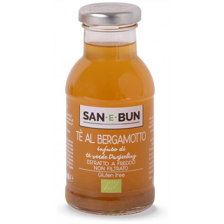 NAPÓJ HERBACIANY Z BERGAMOTKĄ BEZGLUTENOWY BIO 200 ml - SAN E BUN