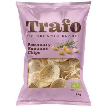 CHIPSY Z CIECIERZYCY Z ROZMARYNEM BIO 75 g - TRAFO