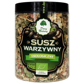 WŁOSZCZYZNA (SUSZ WARZYWNY) BIO 190 g - DARY NATURY
