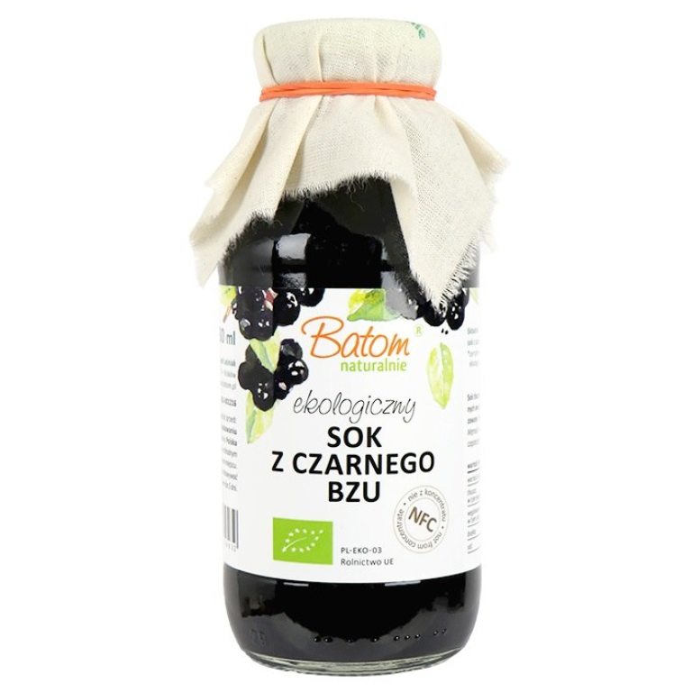 SOK Z CZARNEGO BZU NFC BIO 330 ml - BATOM