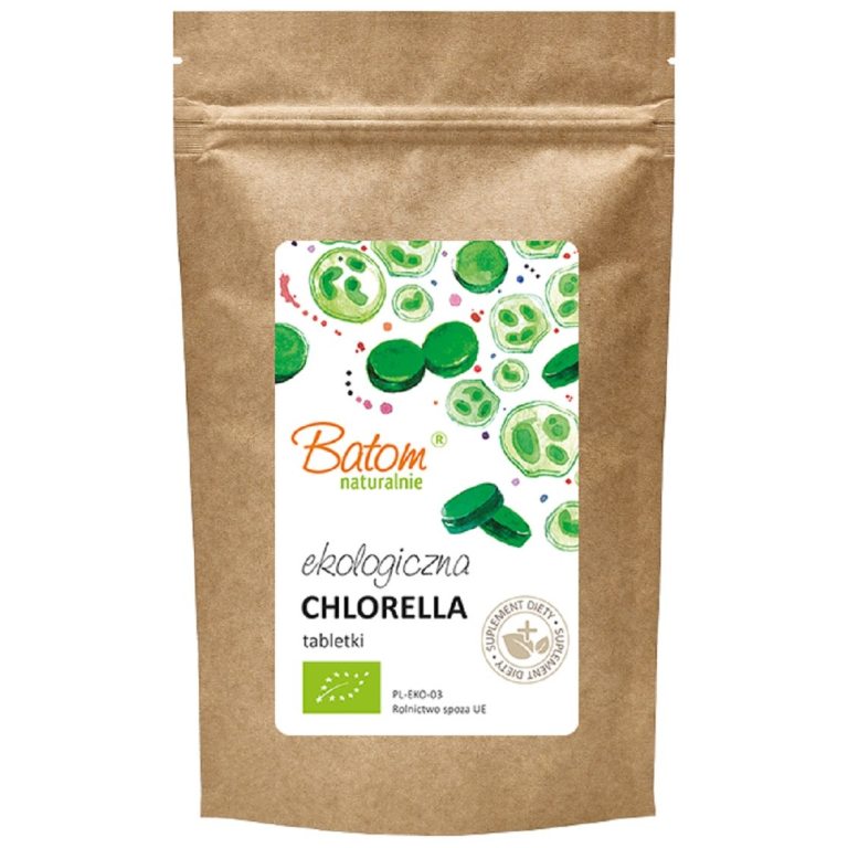 CHLORELLA BIO (400 mg) 625 TABLETEK - BATOM