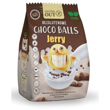 KULKI ZBOŻOWE KAKAOWE BEZGLUTENOWE 375 g - JERRY GLUTEN OUT