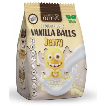 KULKI KUKURYDZIANE O SMAKU WANILIOWYM BEZGLUTENOWE 375 g - JERRY GLUTEN OUT
