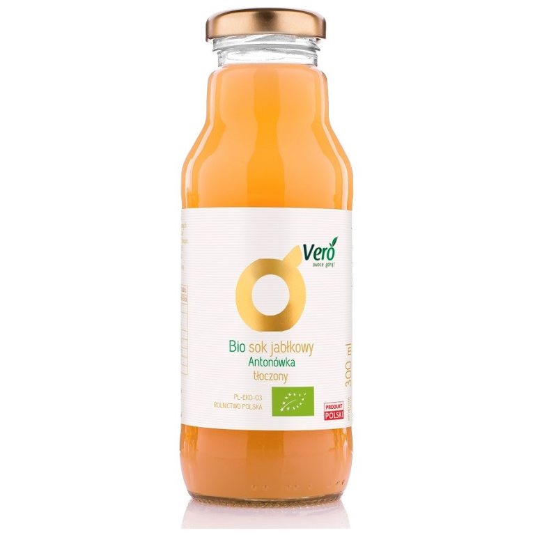 SOK JABŁKOWY ANTONÓWKA NFC BIO 300 ml - VERO
