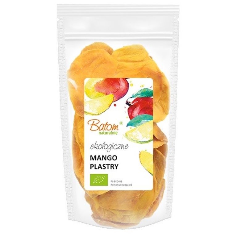 MANGO SUSZONE PLASTRY BIO 200 g - BATOM