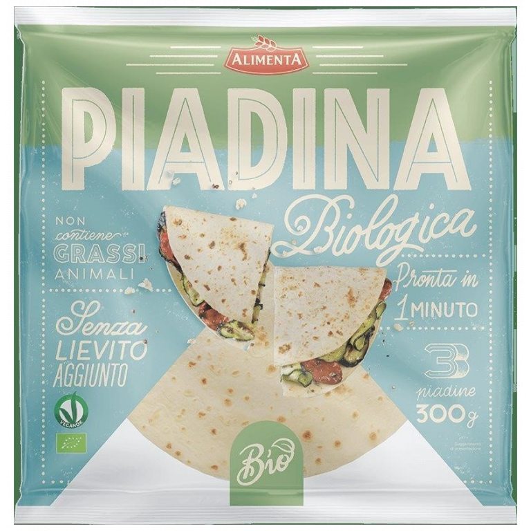 PIADINA TRADYCYJNA BIO (3 x 100 g) 300 g - ALIMENTA