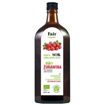 SOK Z ŻURAWINY NFC BIO 500 ml - FAIR ORGANIC