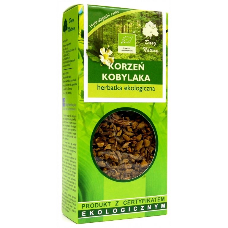 HERBATKA Z KORZENIA KOBYLAKA BIO 50 g - DARY NATURY