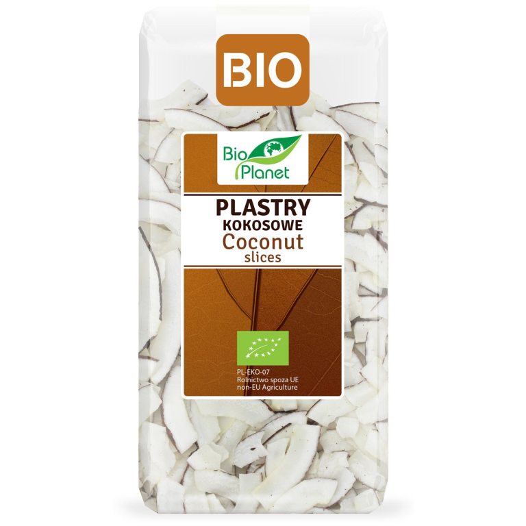 PLASTRY KOKOSOWE BIO 250 g - BIO PLANET