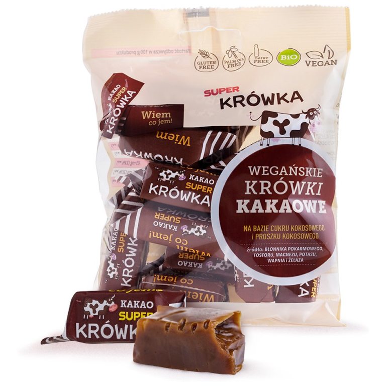 KRÓWKI KAWOWE BEZMLECZNE BEZGLUTENOWE BIO 150 g - ME GUSTO (SUPER KRÓWKA)