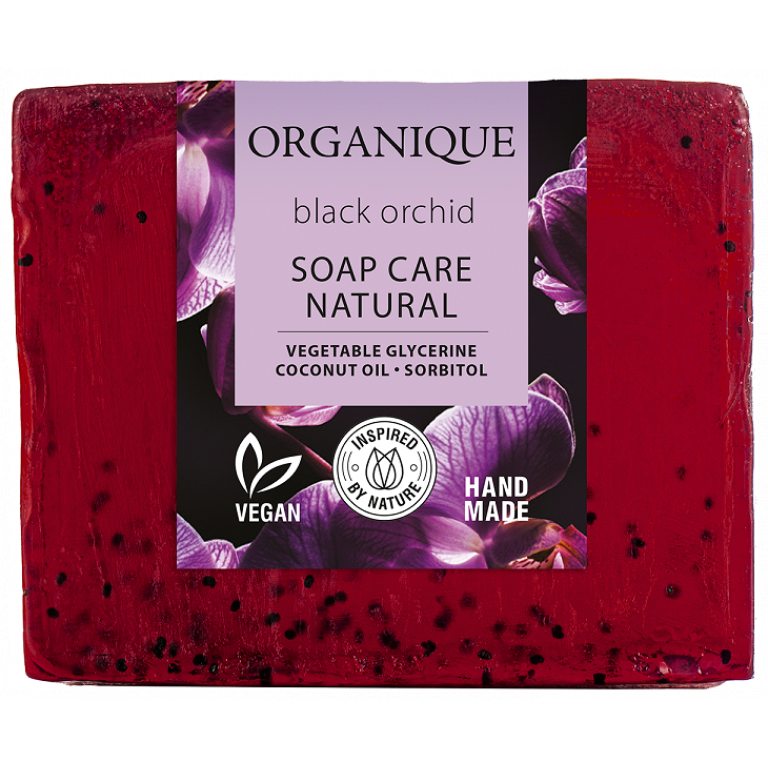 MYDŁO W KOSTCE BLACK ORCHID 100 g - ORGANIQUE