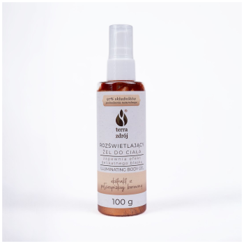 ŻEL DO CIAŁA ROZŚWIETLAJĄCY 100 ml - TERRA ZDRÓJ (SERIA BOROWINOWA)
