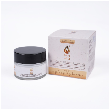 KREM DO TWARZY NA DZIEŃ I NA NOC PRZECIWZMARSZCZKOWY 50 ml - TERRA ZDRÓJ (SERIA BOROWINOWA)