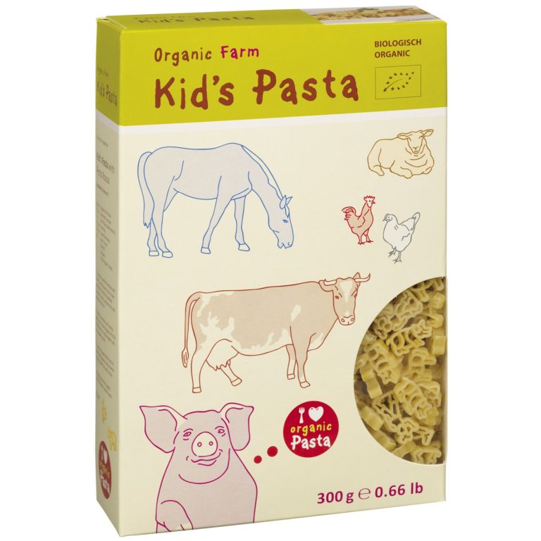 MAKARON (SEMOLINOWY) DLA DZIECI FARMA BIO 300 g - ALB-GOLD (KID'S PASTA)