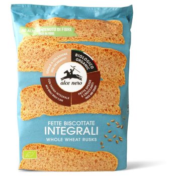 SUCHARKI PEŁNOZIARNISTE BIO 120 g - ALCE NERO