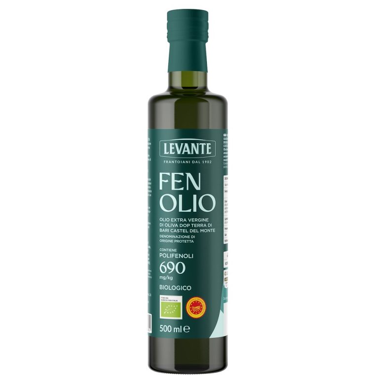 OLIWA Z OLIWEK EXTRA VIRGIN WYSOKOPOLIFENOLOWA FENOLIO PDO TERRA DI BARI CASTEL DEL MONTE BIO 500 ml - LEVANTE