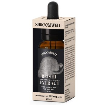 GRZYBY REISHI EKSTRAKT W KROPLACH 30 ml - SHROOMWELL
