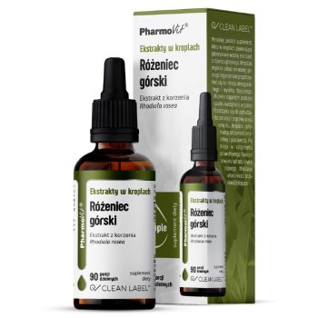 EKSTRAKTY W KROPLACH RÓŻENIEC GÓRSKI BEZGLUTENOWE 30 ml - PHARMOVIT (CLEAN LABEL)
