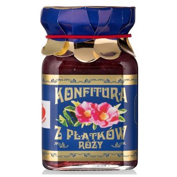 KONFITURA Z PŁATKÓW RÓŻY 220 g - POLSKA RÓŻA