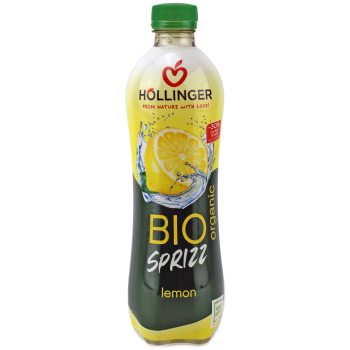 NAPÓJ GAZOWANY CYTRYNOWY 30 % MNIEJ CUKRU BIO 500 ml - HOLLINGER