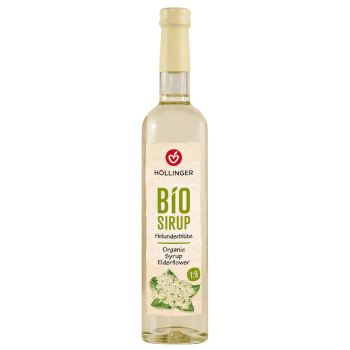SYROP O SMAKU KWIATÓW CZARNEGO BZU BIO 500 ml - HOLLINGER