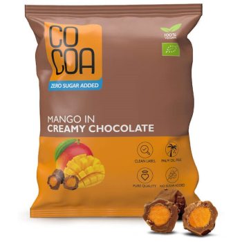 MANGO W CZEKOLADZIE CREAMY BEZ DODATKU CUKRÓW BIO 70 g - COCOA