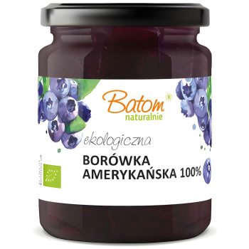 BORÓWKA AMERYKAŃSKA 100 % BIO 240 g - BATOM