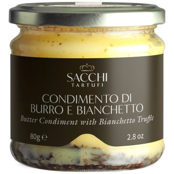 MASŁO KLAROWANE Z TRUFLĄ BIAŁĄ I SEREM GRANA PADANO 80 g - SACCHI TARTUFI