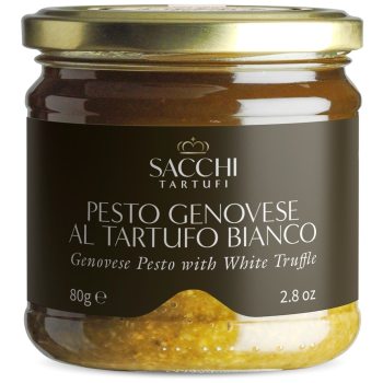 PESTO GENOVESE Z TRUFLĄ BIAŁĄ 80 g - SACCHI TARTUFI