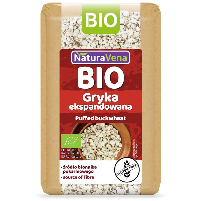 GRYKA EKSPANDOWANA BEZGLUTENOWA BIO 80 g - NATURAVENA