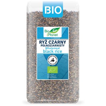 RYŻ CZARNY PEŁNOZIARNISTY (UPRAWIANY W EUROPIE) BIO 500 g - BIO PLANET