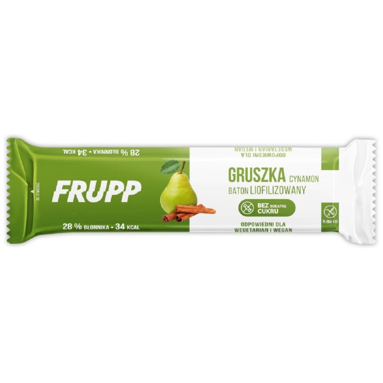 BATON LIOFILIZOWANY GRUSZKA - CYNAMON BEZGLUTENOWY 10 g - CELIKO (FRUPP)