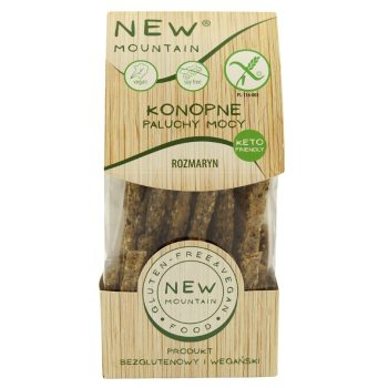 PALUCHY MOCY KONOPNE Z ROZMARYNEM BEZGLUTENOWE 200 g - NEW MOUNTAIN