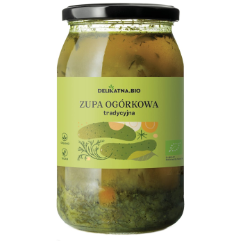 ZUPA OGÓRKOWA BIO 900 ml - DELIKATNA