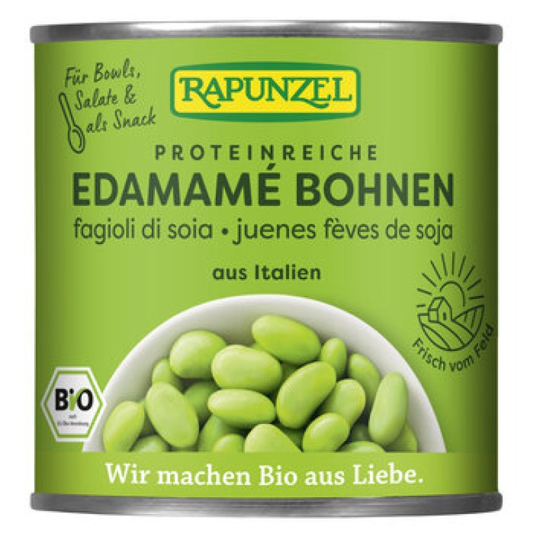 SOJA EDAMAME W ZALEWIE BIO 200 g (130 g) - RAPUNZEL