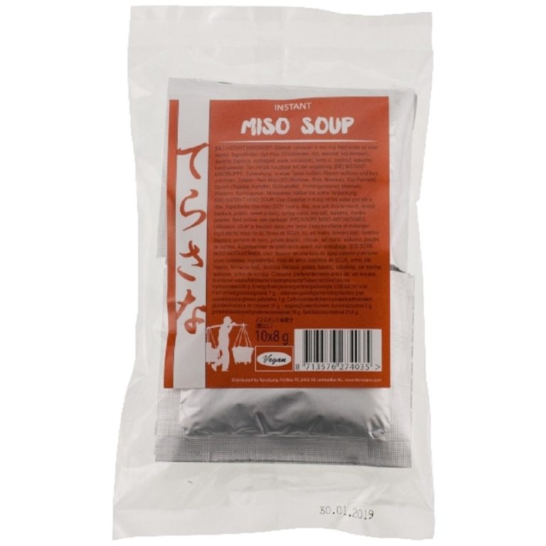 ZUPA MISO INSTANT (10 x 8 g) 80 g - TERRASANA