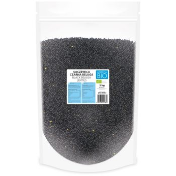 SOCZEWICA CZARNA BELUGA BIO 5 kg - HORECA (BIO PLANET)