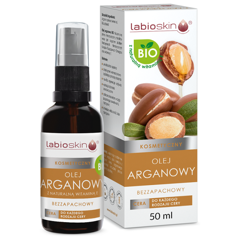 OLEJ KOSMETYCZNY ARGANOWY ECO 50 ml - LABIOSKIN (BIOOIL)