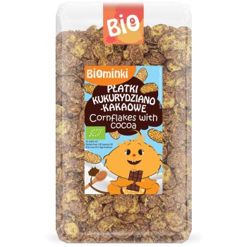 PŁATKI KUKURYDZIANO-KAKAOWE BIO 300 g - BIOMINKI