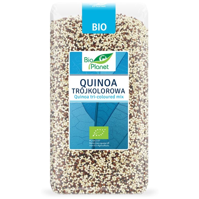 QUINOA TRÓJKOLOROWA BIO 500 g - BIO PLANET